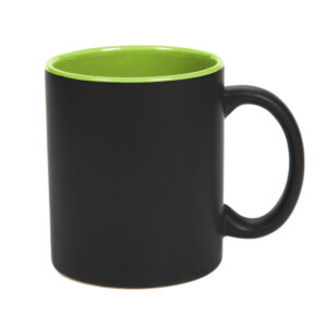 Kubek CLASSIC MATT 330 ml czarno-zielony