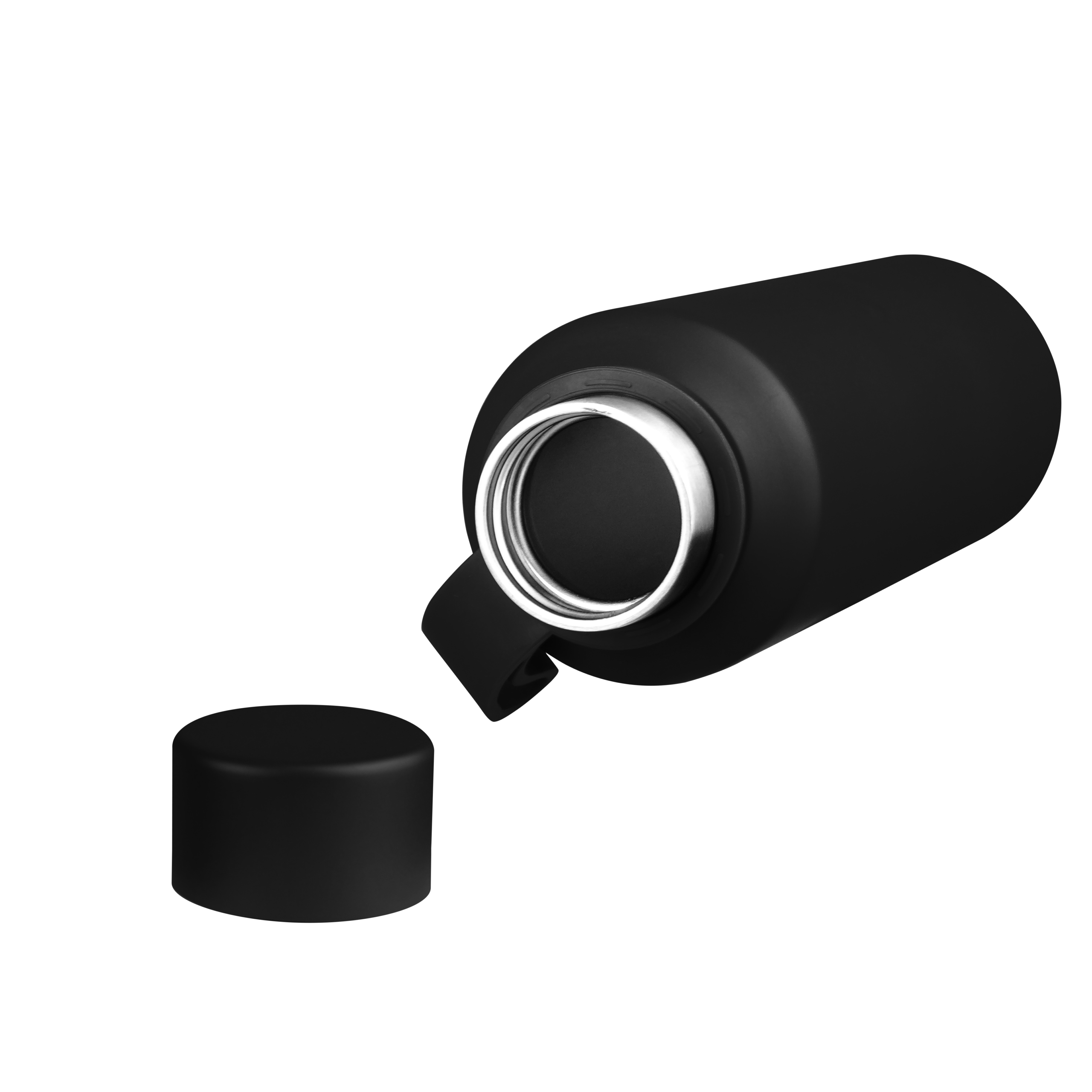 VICTORIA 600 ml Insulated Bottle, Black - Image 4