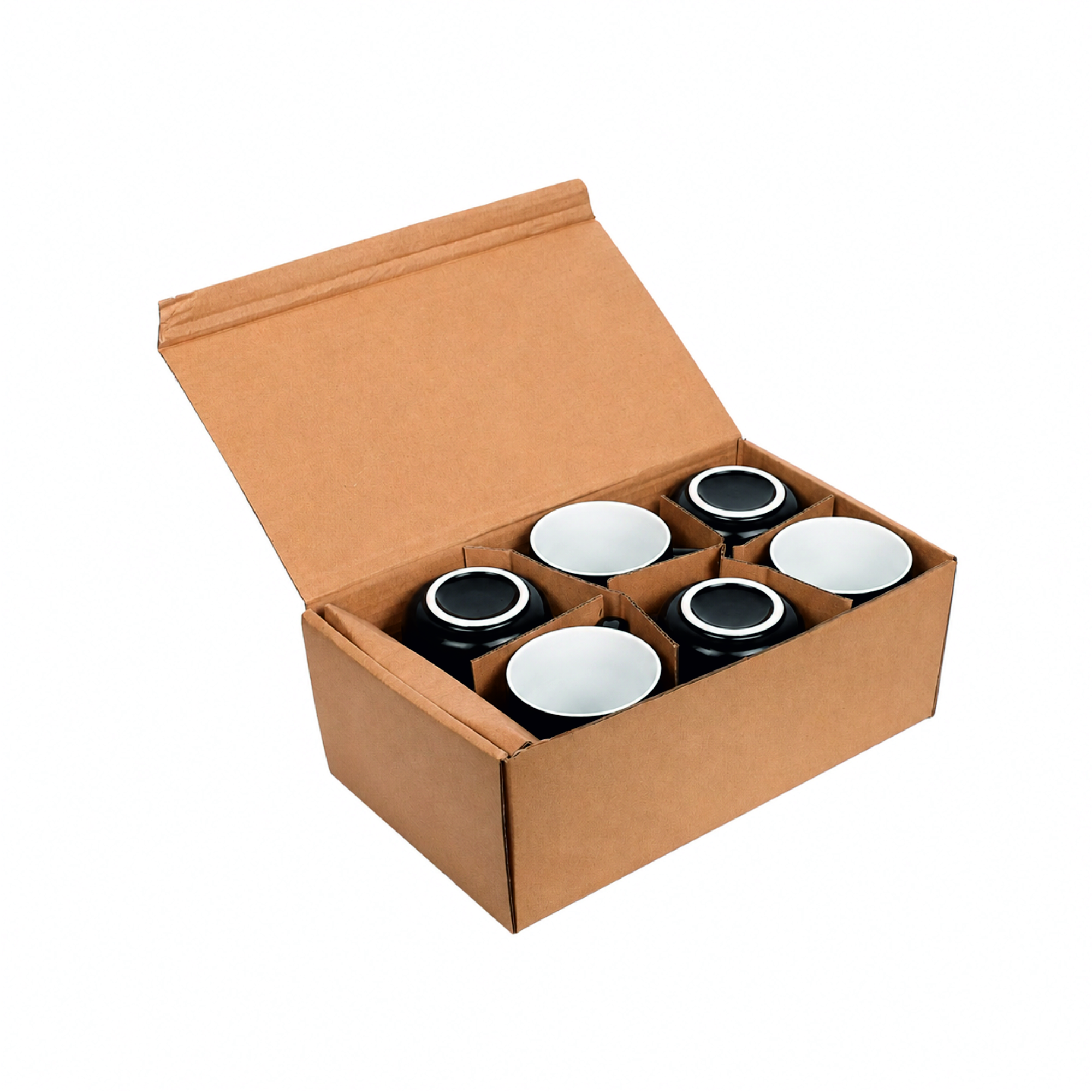CINO 280 ml Black Cup and Saucer Set - Image 2